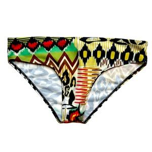 EUC tribal print bikini bottoms